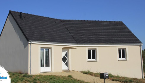plan de maison en v sur sous sol