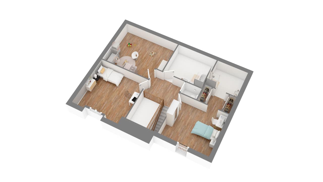styl habitat_boissiere-g1-axo_etage